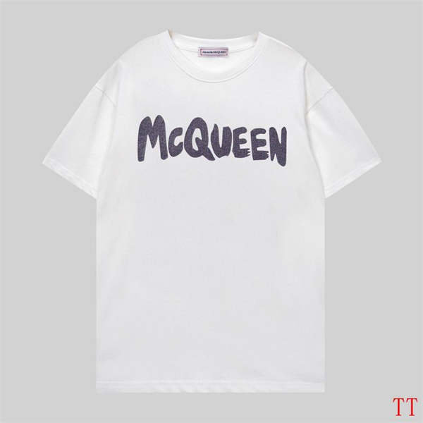 Alexander Mcqueen Round neck T-shirt-M-0052