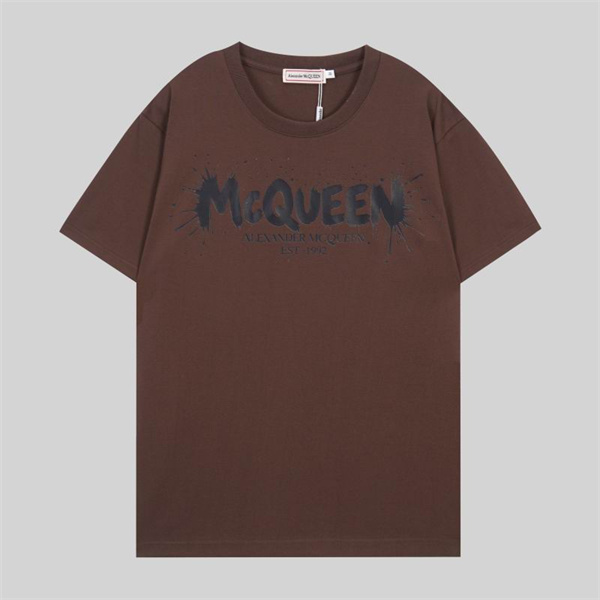 Alexander Mcqueen Round neck T-shirt-M-0019