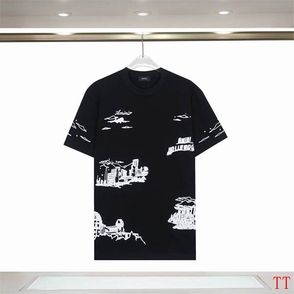 Amiri Round neck T-shirt-M(2)-0188