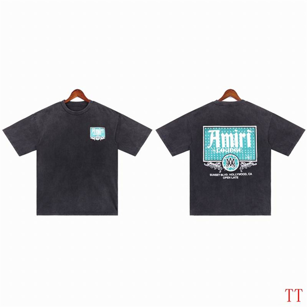 Amiri Round neck T-shirt-M(1)-2823