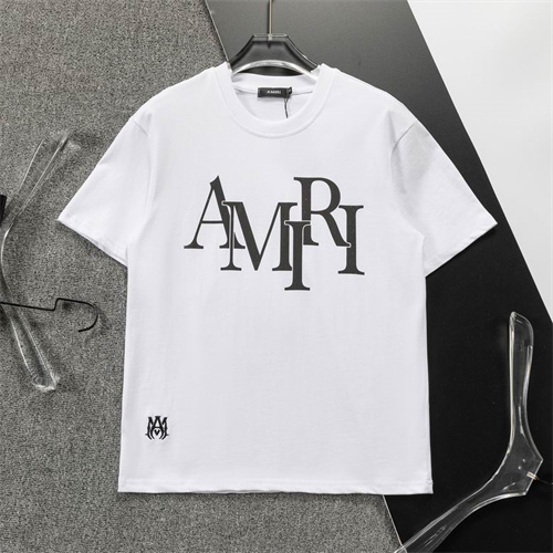 Amiri Round neck T-shirt-M(2)-0020