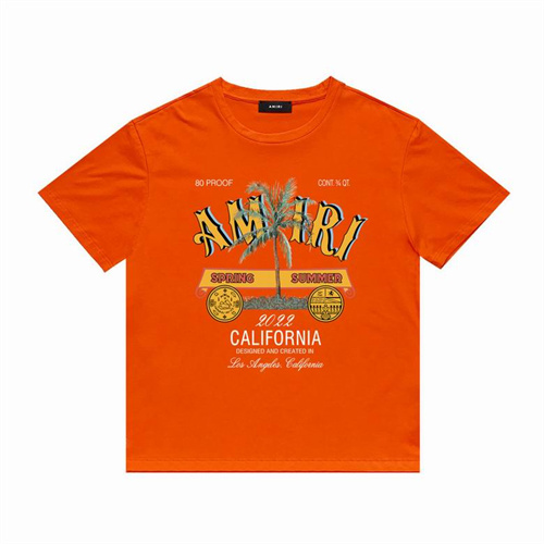 Amiri Round neck T-shirt-M(1)-0123
