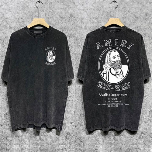 Amiri Round neck T-shirt-M(1)-2493