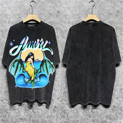 Amiri Round neck T-shirt-M(1)-2590