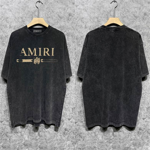 Amiri Round neck T-shirt-M(1)-2645