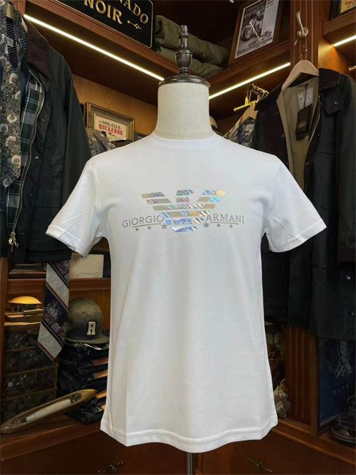 Armani Round neck T-shirt-M-342