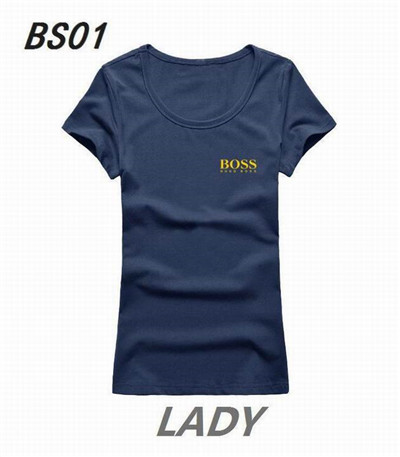 Boss Round neck T-shirt-W-046