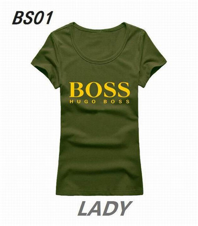 Boss Round neck T-shirt-W-095