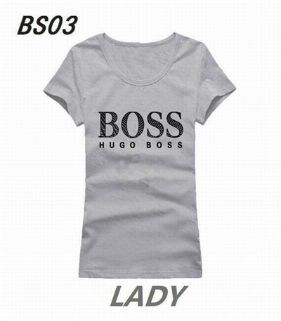 Boss Round neck T-shirt-W-123