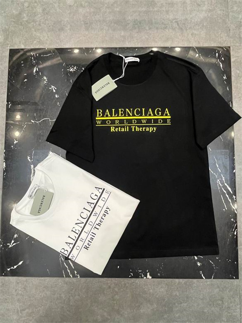 Balenciaga Round neck T-shirt-M-390