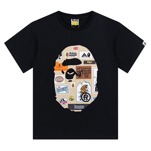 Aape Bape Round neck T-shirt-M-0314