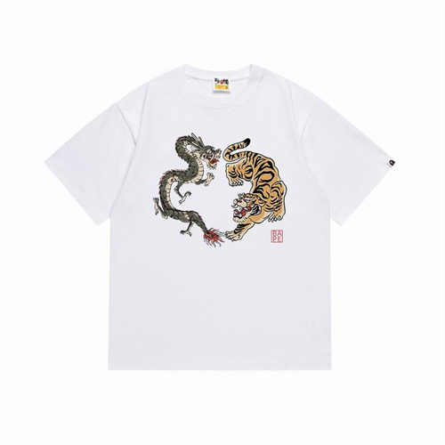 Aape Bape Round neck T-shirt-M-0460