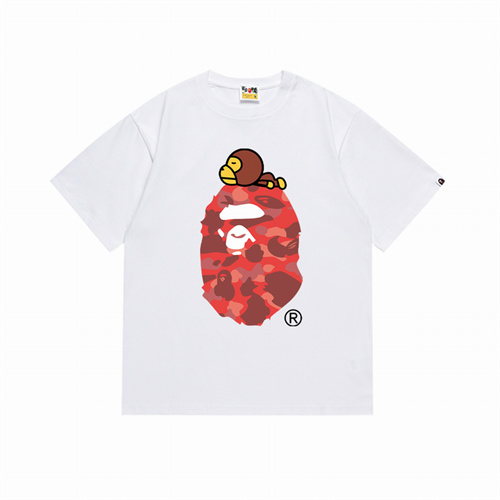 Aape Bape Round neck T-shirt-M-0598