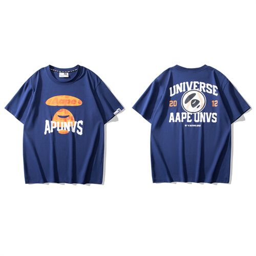 Aape Bape Round neck T-shirt-M-0014