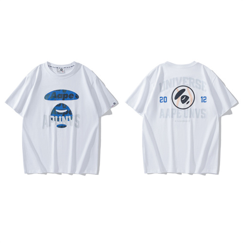Aape Bape Round neck T-shirt-M-0015