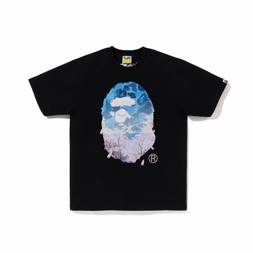 Aape Bape Round neck T-shirt-M-0209