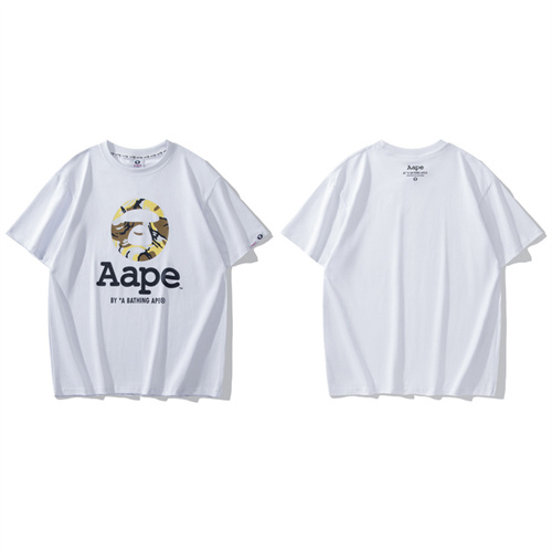 Aape Bape Round neck T-shirt-M-0028