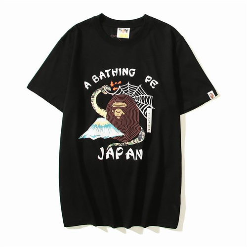 Aape Bape Round neck T-shirt-M-0283