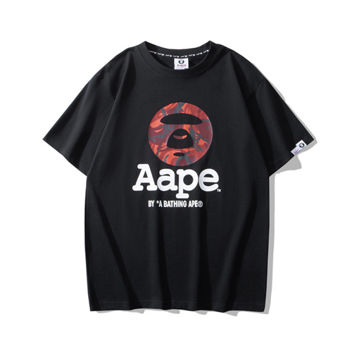 Aape Bape Round neck T-shirt-M-0052