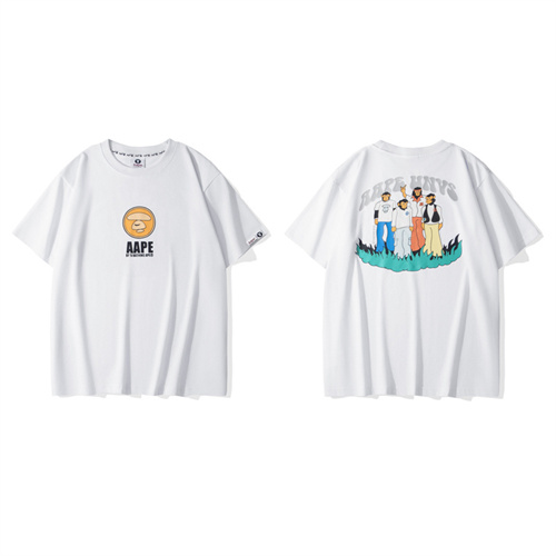 Aape Bape Round neck T-shirt-M-0069