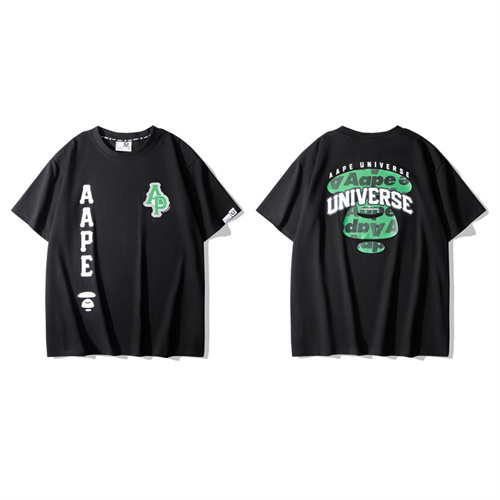 Aape Bape Round neck T-shirt-M-0074