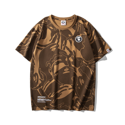 Aape Bape Round neck T-shirt-M-0079