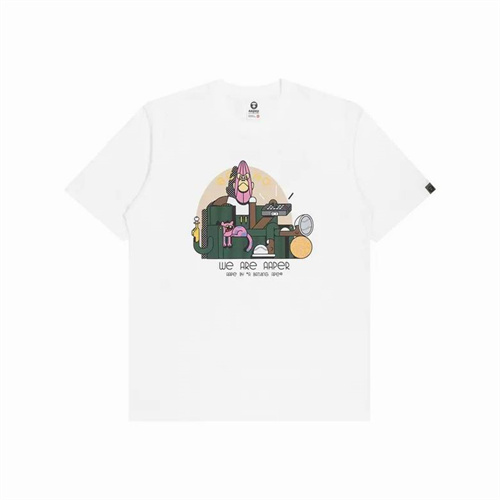 Aape Bape Round neck T-shirt-M-0089
