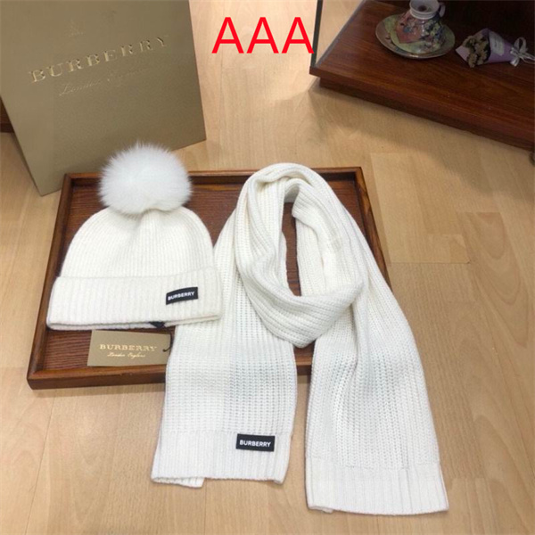 Burberry Hat and scarvf(AAA)-0002