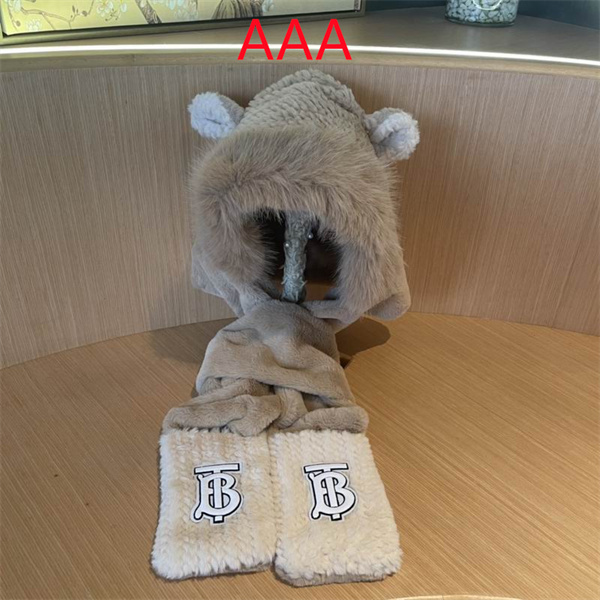 Burberry Hat and scarvf(AAA)-0008