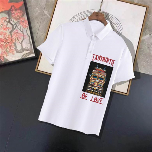 Burberry Lapel T-shirts-M-157