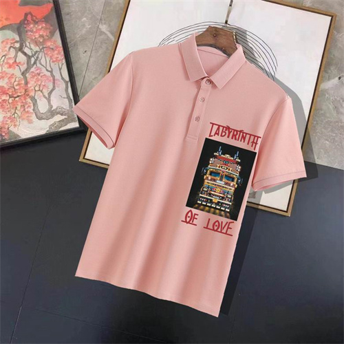 Burberry Lapel T-shirts-M-163