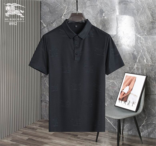 Burberry Lapel T-shirts-M-0444