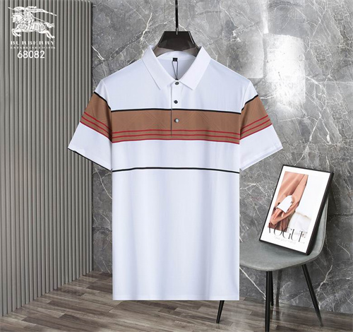 Burberry Lapel T-shirts-M-0448