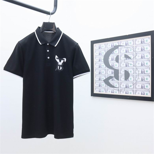 Burberry Lapel T-shirts-M-219