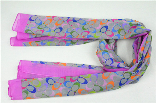Coach Silk Scarf-001