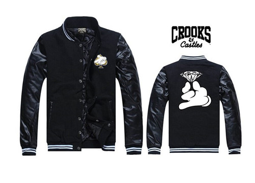 Crooks and Castles Baseball jackets-001