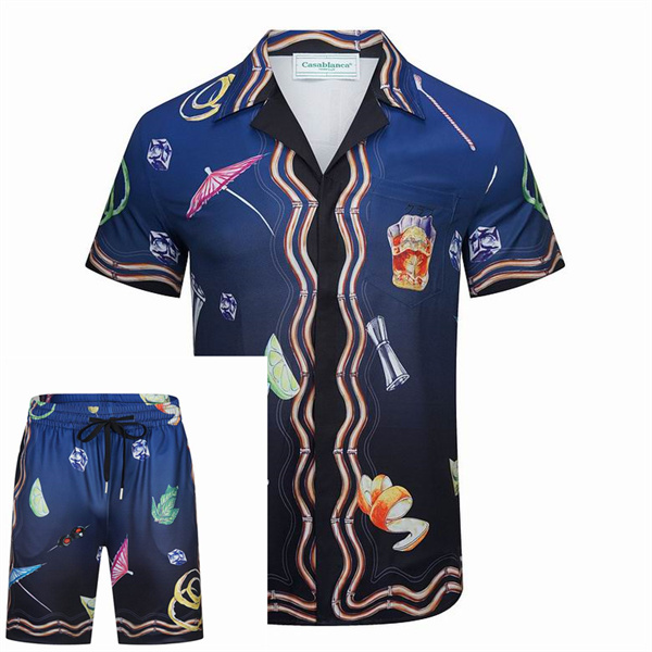 Casablanca T-shirt(Suits)-022