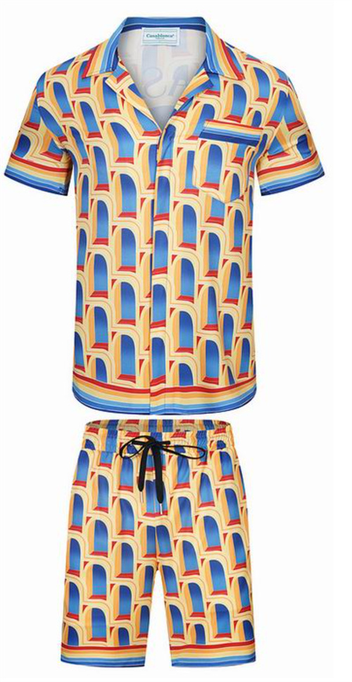 Casablanca T-shirt(Suits)-041