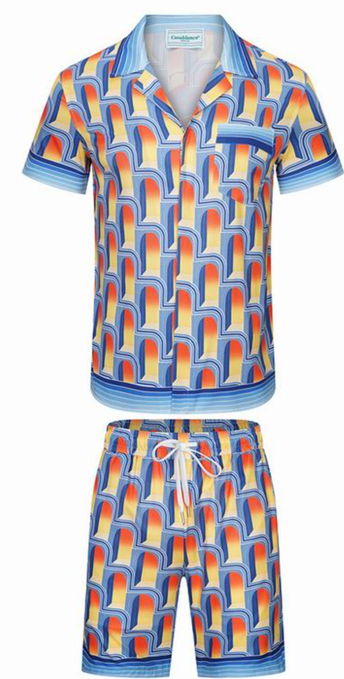 Casablanca T-shirt(Suits)-042