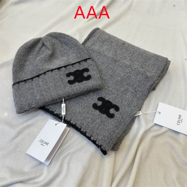 Celine Hat and scarvf(AAA)-0001