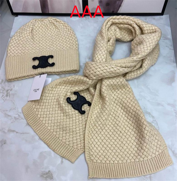 Celine Hat and scarvf(AAA)-0010