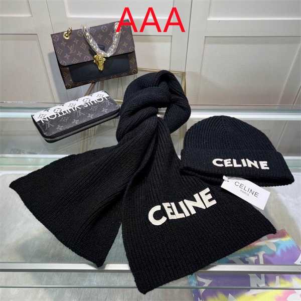 Celine Hat and scarvf(AAA)-0105