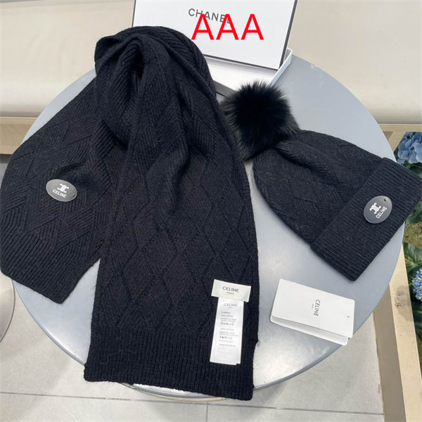 Celine Hat and scarvf(AAA)-0108
