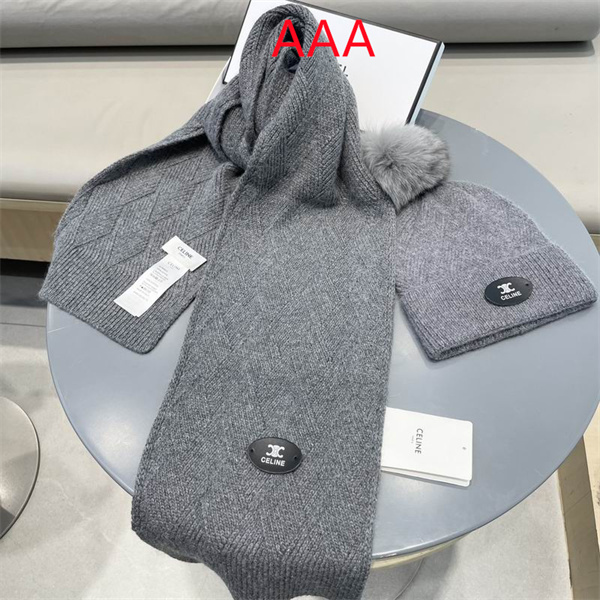 Celine Hat and scarvf(AAA)-0109