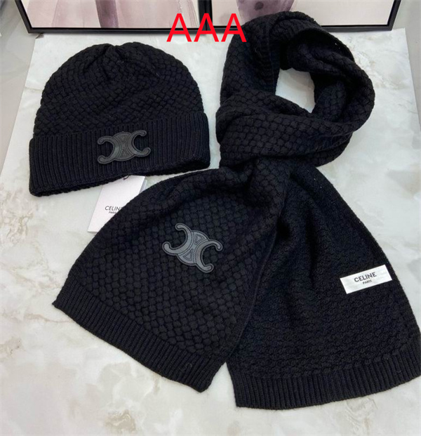 Celine Hat and scarvf(AAA)-0012