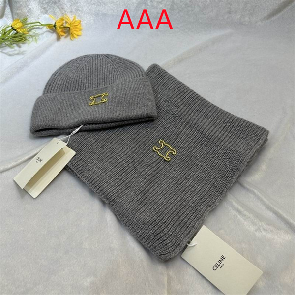 Celine Hat and scarvf(AAA)-0019