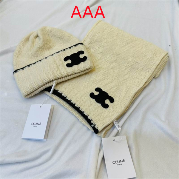 Celine Hat and scarvf(AAA)-0002