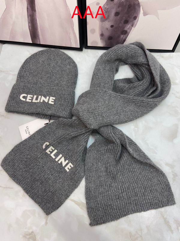 Celine Hat and scarvf(AAA)-0021