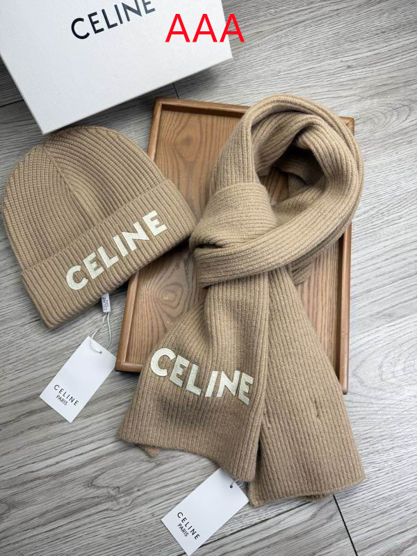 Celine Hat and scarvf(AAA)-0031
