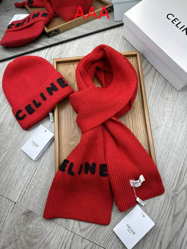 Celine Hat and scarvf(AAA)-0038